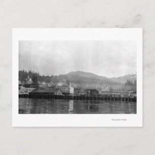 Aussicht auf Ketchikan, Alaska Postkarte