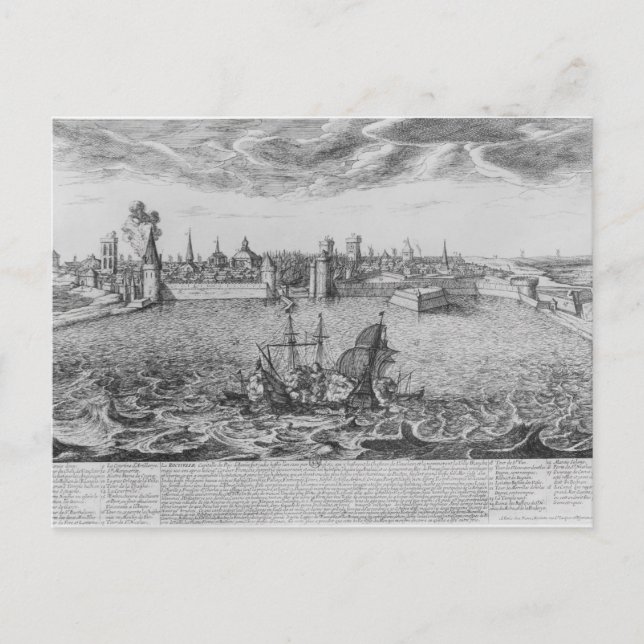 Aussicht auf La Rochelle Postkarte (Vorderseite)
