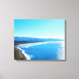 Aussicht auf Manzanita Beach, Oregon Coast Leinwanddruck