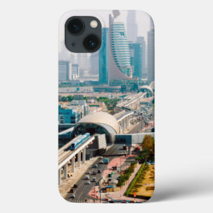 Aussicht auf Metrolinie und Wolkenkratzer Case-Mate iPhone Hülle