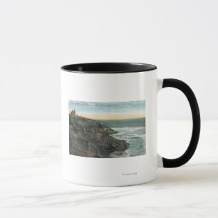 Aussicht auf Mohegan Bluffs und Südosten Tasse
