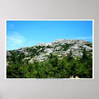 Aussicht auf Monadnock Poster