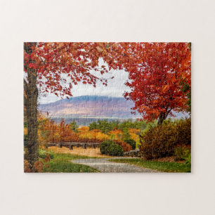 Aussicht auf Monadnock vom Dom aus Puzzle