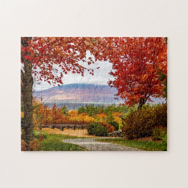 Aussicht auf Monadnock vom Dom aus Puzzle (Horizontal)