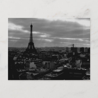 Aussicht auf Paris Postkarte