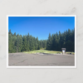 Aussicht auf Parkplatz Postkarte