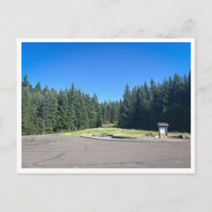 Aussicht auf Parkplatz Postkarte