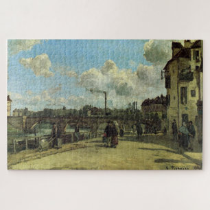 Aussicht auf Pontoise, Quai au Pothuis 1868 von Pi Puzzle