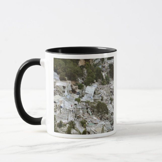 Aussicht auf Port-au-Prince, Haiti Tasse (Links)