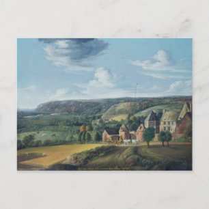 Aussicht auf Potrel Manor, nahe Dragey in der Norm Postkarte