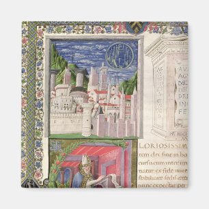 Aussicht auf Rom als Stadt Gottes Magnet