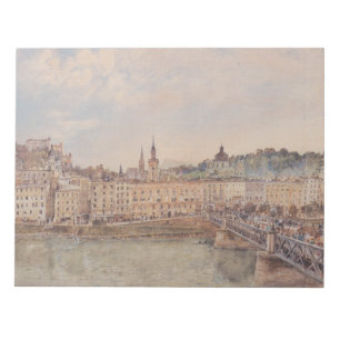 Aussicht auf Salzburg (von Rudolf von Alt) Notizblock