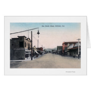 Aussicht auf San Benito Street Hollister, CA