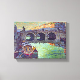 Aussicht auf Sankt Petersburg (Russische Stadt) Leinwanddruck