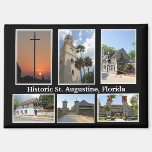 Aussicht auf St. Augustine Florida Magnet