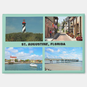 Aussicht auf St. Augustine, Florida Magnet