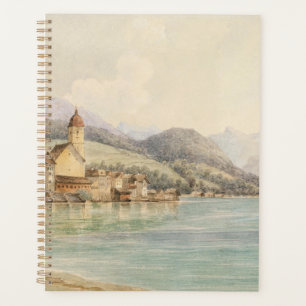 Aussicht auf St. Wolfgang am Wolfgangsee Carl Lafi Planer