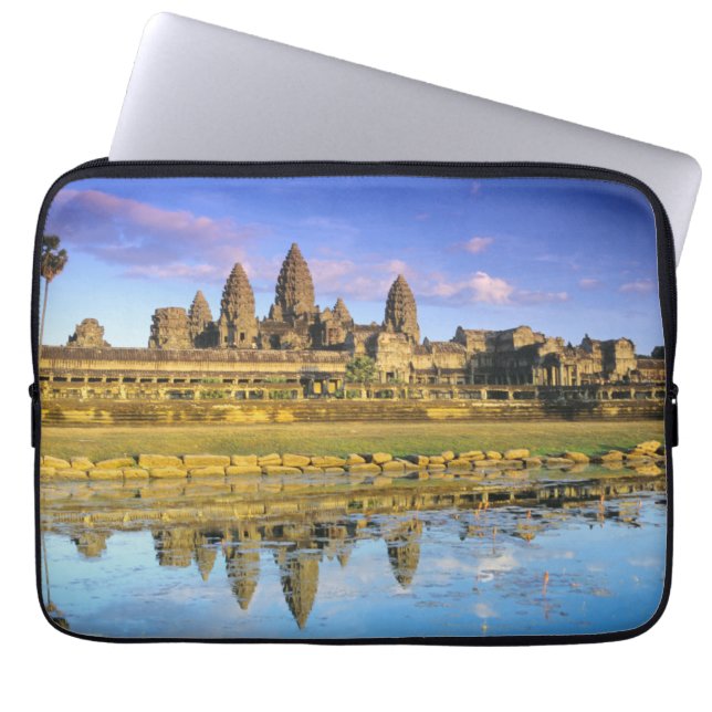 Aussicht auf Tempel von vorn Laptopschutzhülle (Vorderseite)