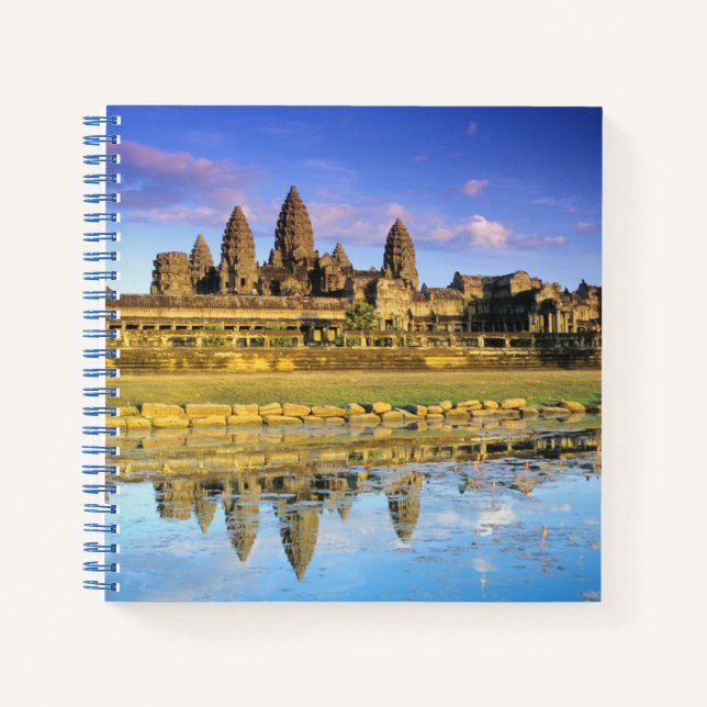 Aussicht auf Tempel von vorne Notizbuch (Vorderseite)