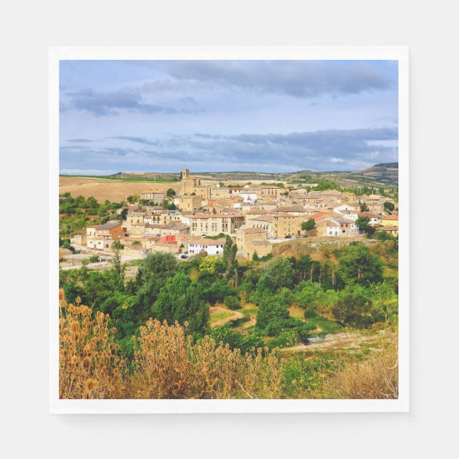Aussicht auf Torres del Rio Serviette (Vorderseite)