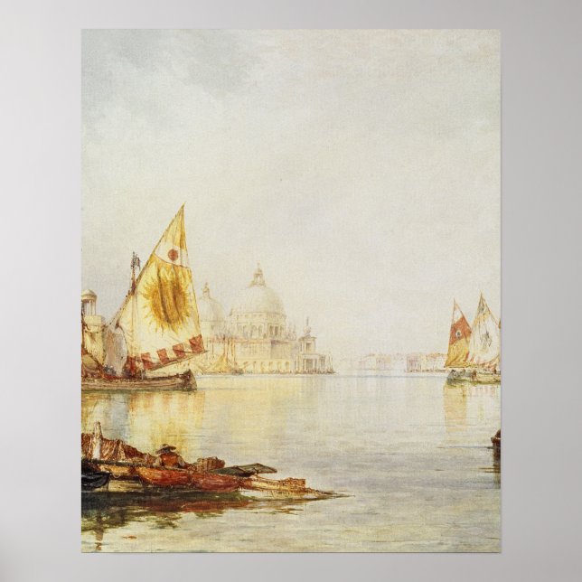 Aussicht auf Venedig Poster (Vorne)