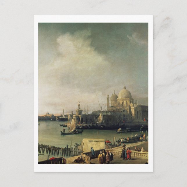Aussicht auf Venedig Postkarte (Vorderseite)