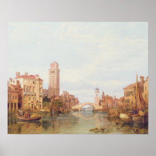 Aussicht auf Verona, 1848 (Öl auf Leinwand) Poster