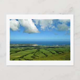 Aussicht auf Vitoria Bay Beach: Terceira Postcard Postkarte