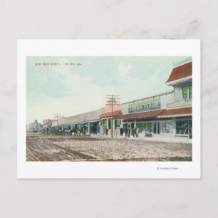 Aussicht auf West Main StreetTurlock, CA Postkarte