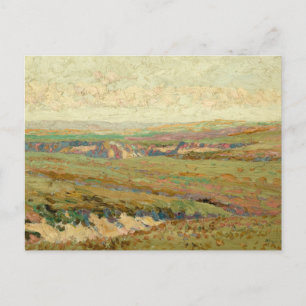Aussicht auf Western Kansas   Birger Sandzén Postkarte
