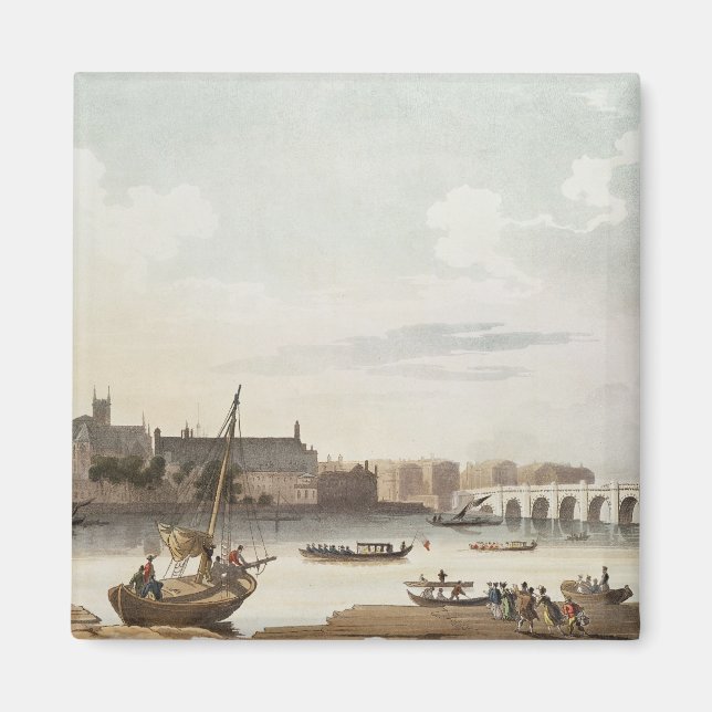 Aussicht auf Westminster und die Brücke Magnet (Vorne)