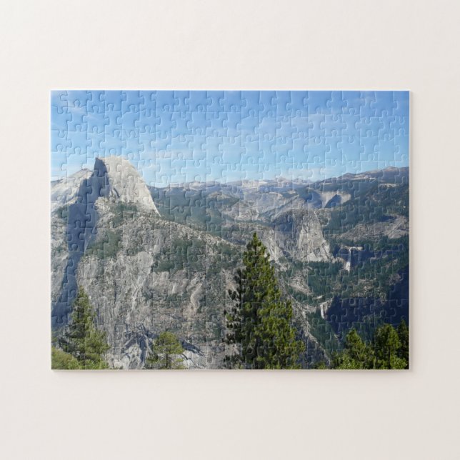 Aussicht auf Yosemite von Glacier Point, CA Puzzle (Horizontal)