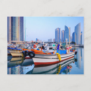 Aussicht aus dem Wasser   Südafrika Postkarte