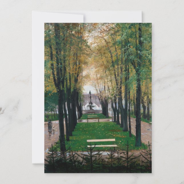 Aussicht aus der Fürstenberger Galerie | Hugo Birg (Vorderseite)