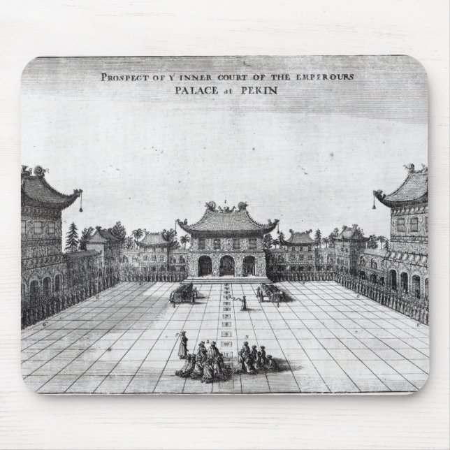 Aussicht des inneren Gerichtes Mousepad (Vorne)
