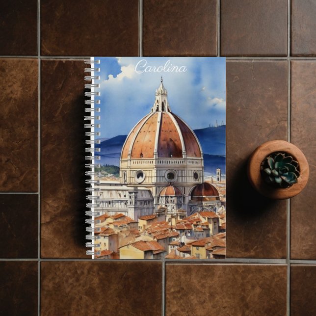 Aussicht Firenze/Florenz | Der Duomo | in Aquarell Notizbuch (Von Creator hochgeladen)