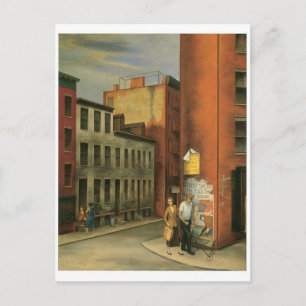 Aussicht in Chambers Street, New York City, c. 193 Postkarte