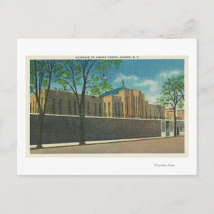 Aussicht ins Gefängnis von Auburn Postkarte