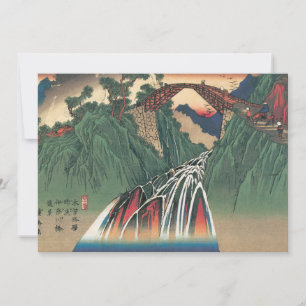 Aussicht über die Brücke über den Fluss Ina, Nojir