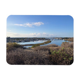 Aussicht vom Castaways Park, Newport Beach, CA, Magnet