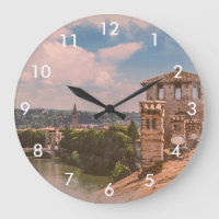 Aussicht vom Dach in Verona