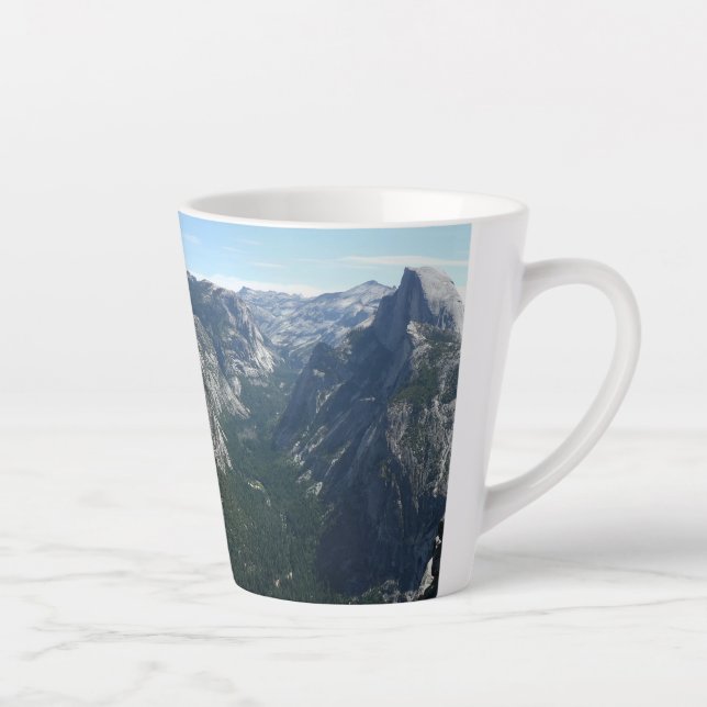 Aussicht vom Glacier Point auf den Yosemite Nation Milchtasse (Rechts)
