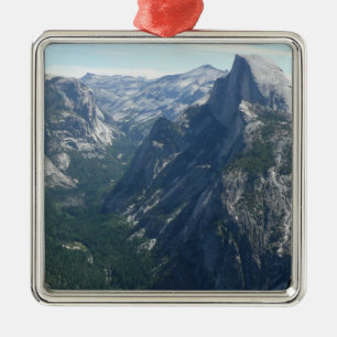 Aussicht vom Glacier Point auf den Yosemite Nation Ornament Aus Metall