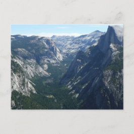 Aussicht vom Glacier Point auf den Yosemite Nation Postkarte