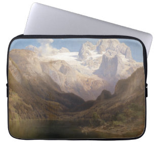 Aussicht vom Gosauer See zum Dachstein Laptopschutzhülle
