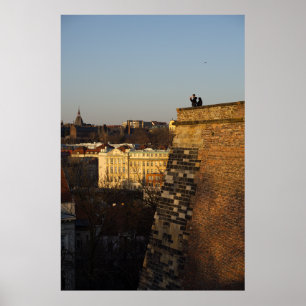 Aussicht vom Hillfort Poster