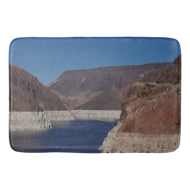 Aussicht vom Hoover Dam 2016. Badematte (Vorderseite)