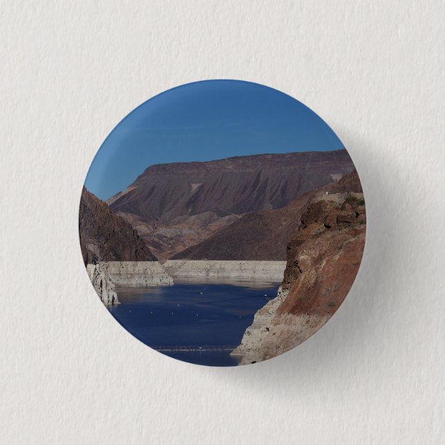 Aussicht vom Hoover Dam 2016. Button (Vorderseite)