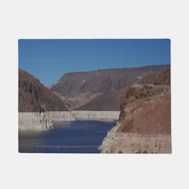 Aussicht vom Hoover Dam 2016. Fußmatte (Vorderseite)