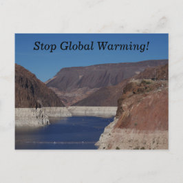 Aussicht vom Hoover Dam 2016. Postkarte